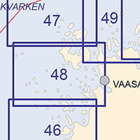 Rannikkokartta 48, Vaasan saaristo