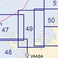 Rannikkokartta 49, Mikkelinsaaret