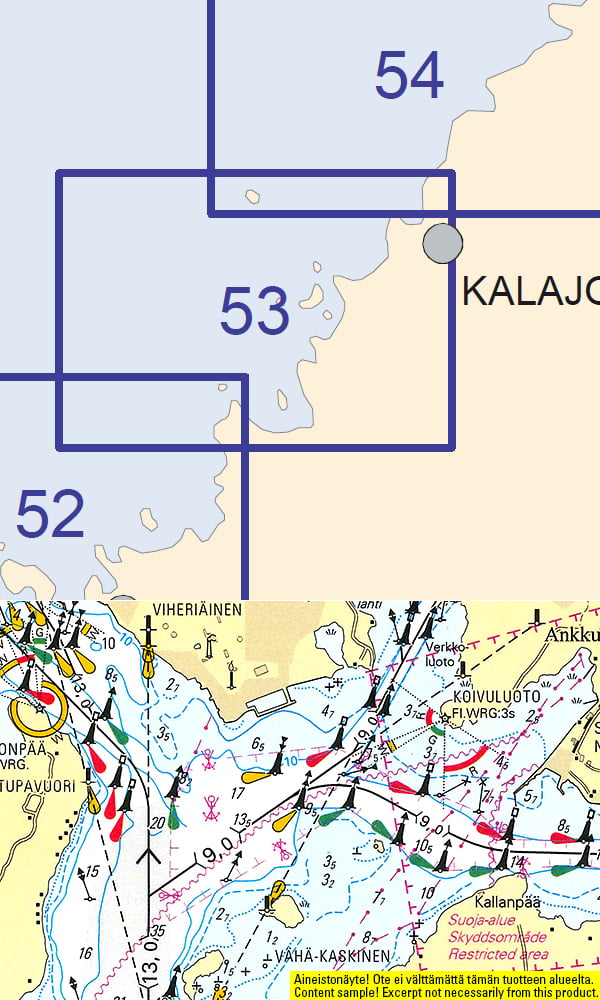 Rannikkokartta 53, Ohtakari - Kalajoki 2013