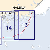 Rannikkokartta 13, Kuorsalo-Virolahti 2014