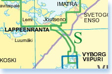 Sisävesikarttasarja S, Saimaan kanava (2000)