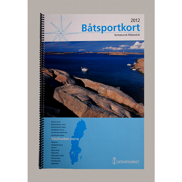 Båtsportkort, Västkusten - Norra delen, 2012