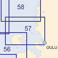 Rannikkokartta 57, Oulu